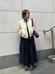 Куртка демисезонная короткая женская Uniqlo 359208644 XS Бежевая (1159842243) - изображение 16