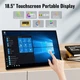 Монитор портативный сенсорный 18.5" Prechen HD-185 Full HD IPS 120 Гц Б/В - изображение 2