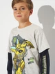 Детская футболка с длинными рукавами для мальчика OVS T-Shirt Doub Purple Heath 1816165 104 см Violet (8056781485279) - изображение 4