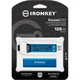 Флеш-накопитель USB3.2 128GB Kingston IronKey Keypad 200 Type-A Blue (IKKP200/128GB) - изображение 7