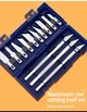 Набор скальпелей Stationery MY-001 13 в 1 (3 скальпеля + 10 сменных лезвия) (41133) - изображение 3