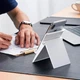 Настільна підставка для телефону UGREEN LP247 Adjustable Portable Stand тримач для смартфона на стіл в ліжко білий (80704) - зображення 2