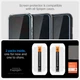 Защитное стекло Spigen Glas.tR EZ FIT Privacy 2-Pack для Google Pixel 9/9 Pro/10/10 Pro Clear (AGL09312) - изображение 8