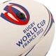 Мяч для регби детский Mini Gilbert 6584-7 размер №1 White-Blue-Red - изображение 4