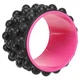 Колесо для йоги масажне кільце для йоги Wheel Yoga SP-Sport 6205 діаметр 23см Black-Pink - зображення 1