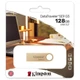 Флэш память USB Kingston DataTraveler SE9 G3 128GB Gold (DTSE9G3/128GB) - изображение 3
