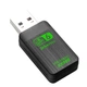 Двухдиапазонный USB Wi-Fi адаптер с Bluetooth 5.4, 802.11ax, черный, 45x19.2x9.4 мм - изображение 2