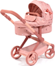 Wózek dla lalek Bayer Design Xeo 2 w 1 Pink (4003336170269) - obraz 3