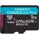 Карта пам'яті Kingston 1TB microSDXC 10 UHS-I U3 V30 A2 Canvas Go Plus G4 (SDCG4/1TBSP) - зображення 1