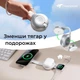 Qi2 беспроводная зарядная док-станция для Apple айфона часов наушников телефона 3 в 1 MagSafe портативная складная магнитная зарядка на айфон iPhone AirPods быстрая зарядка Apple Watch Эпл Вотч QINETIQ Zink travel 25W Qi сертифицирована - изображение 5