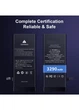 Усиленный аккумулятор батарея для iPhone 12 mini 3290 мАч комбинированный Amazon - изображение 3