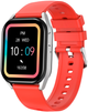 Smartwatch Canyon Chatter SW-58 BT-CALL Silver Red (CNS-SW58RR) - obraz 1