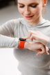 Smartwatch Canyon Chatter SW-58 BT-CALL Silver Red (CNS-SW58RR) - obraz 5