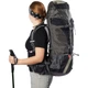 Рюкзак туристический Naturehike NH70B070-B, 70 л + 5 л, черно-серый (A-016419) - изображение 9