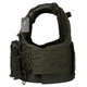 Плитоноска Warmor Gen.4 (Комплект 4 подсумки) с системой быстрого сброса. Molle. Цвет Олива. - изображение 4