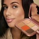 Палітра для обличчя KIKO MILANO Golden Oasis All Over Face Palette 02 Medium to Dark 27g - изображение 5