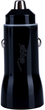 Автомобільний зарядний пристрій Akyga USB-A + USB-C PD 36 Вт Black (AK-CH-16) - зображення 3