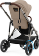 Wózek spacerowy Cybex e-Gazelle S Almond Beige Gold (4063846466023) - obraz 4