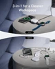 Беспроводное зарядное ANKER MagGo Wireless Charging Pad 15W 3-in-1 Foldable B25M8H11 - изображение 3