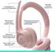 Беспроводная игровая гарнитура Logitech Zone 300 (981-001412) розовая - изображение 6