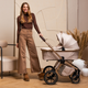 Wózek spacerowy połączony Muuvo Quick 2 w 1 Boho Brown (5904261050598) - obraz 7