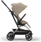 Wózek spacerowy sportowy Cybex Eezy S Twist+ 2 TPE Almond Beige Gold (4063846450527) - obraz 4