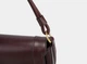 Сумка Zara через плечо бордовая - изображение 8