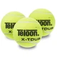 Мяч для большого тенниса TELOON X-TOUR (3шт) (в вакуумной упаковке, салатовый) (T878P3-T606P3) - изображение 2