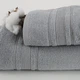 Полотенце хлопковое Fancy 50×90 см, Light grey - изображение 5