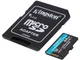 Карта пам'яті Kingston 64GB microSD C10 UHS-I U3 A2 V30 + SD Adapter (SDCG4/64GB) - изображение 2