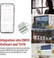 Розумний модуль двигуна Emos H5110, ZigBee 3.0, 2-канальний - зображення 5