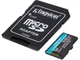 Карта пам'яті Kingston 512GB microSD C10 UHS-I U3 A2 V30 + SD Adapter (SDCG4/512GB) - изображение 2