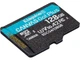 Карта пам'яті Kingston 128GB microSD C10 UHS-I U3 A2 V30 (SDCG4/128GBSP) - изображение 2