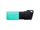 USB флеш накопичувач Kingston 256GB DataTraveler Exodia M Black/Teal (DTXM/256GB) - изображение 1