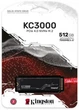 Накопичувач SSD 512 GB Kingston KC3000 M.2 2280 PCIe 4.0 x4 NVMe 3D TLC (SKC3000S/512G) M.2 2280 23441 - изображение 3