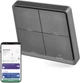 Розумний вимикач Emos H5016 4 кнопки, ZigBee 3.0 Чорний - зображення 1