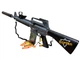 Игрушечный автомат винтовка M16А4 на мягких пулях EVA 95 см с глушителем, оптическим прицелом серый - изображение 5