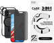 Захисне скло PanzerGlass Flagship 3-in-1 Privacy Bundle для Apple iPhone 16 Pro Max (PG_2852) - зображення 2