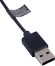 Kabel AKYGA do ładowania Fossil Gen 5 / Gen 6 / Sport 1 m Black (AK-SW-37) - obraz 3