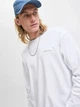 Лонгслив мужской Jack & Jones 12282697 L Bright White (5715722711213) - изображение 4