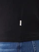 Футболка хлопковая длинная мужская Jack & Jones 12283800 M Black (5715730306296) - изображение 5