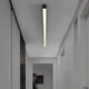 Мінімалістичний лінійний стельовий світильник чорного кольору Lumo black L (SDLC-00244) - изображение 1