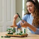 Конструктор Лего иконс Сад с фонтаном LEGO Icons 10359 - изображение 2