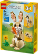 Конструктор Лего Креатор 3 в 1 Милий кролик Lego Creator 31162 - зображення 8