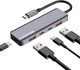 USB-hub Canyon DS-18 5in1 USB-C Grey (CNS-TDS18) - obraz 4