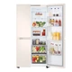 Холодильник LG SBS GC-B257KEHW, бежевий (GC-B257KEHW) - изображение 3