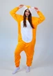 Женская кигуруми пижама взрослая и подростковая Kigurumi лисичка оранжевая L 165-175 см. (1041) - изображение 1