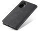 Чехол-книжка CaseMe из нубука для Xiaomi Redmi Note 10/10s Чёрный - изображение 2