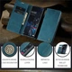 Чехол-книжка CaseMe из нубука для Samsung A72 Бирюзовый - изображение 8