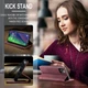 Чохол-книжка CaseMe з нубуку для iPhone 15 Plus Бордовий - зображення 6